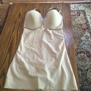 Ambrielle Shapewear slip with built in bra and adjustable crotch panties